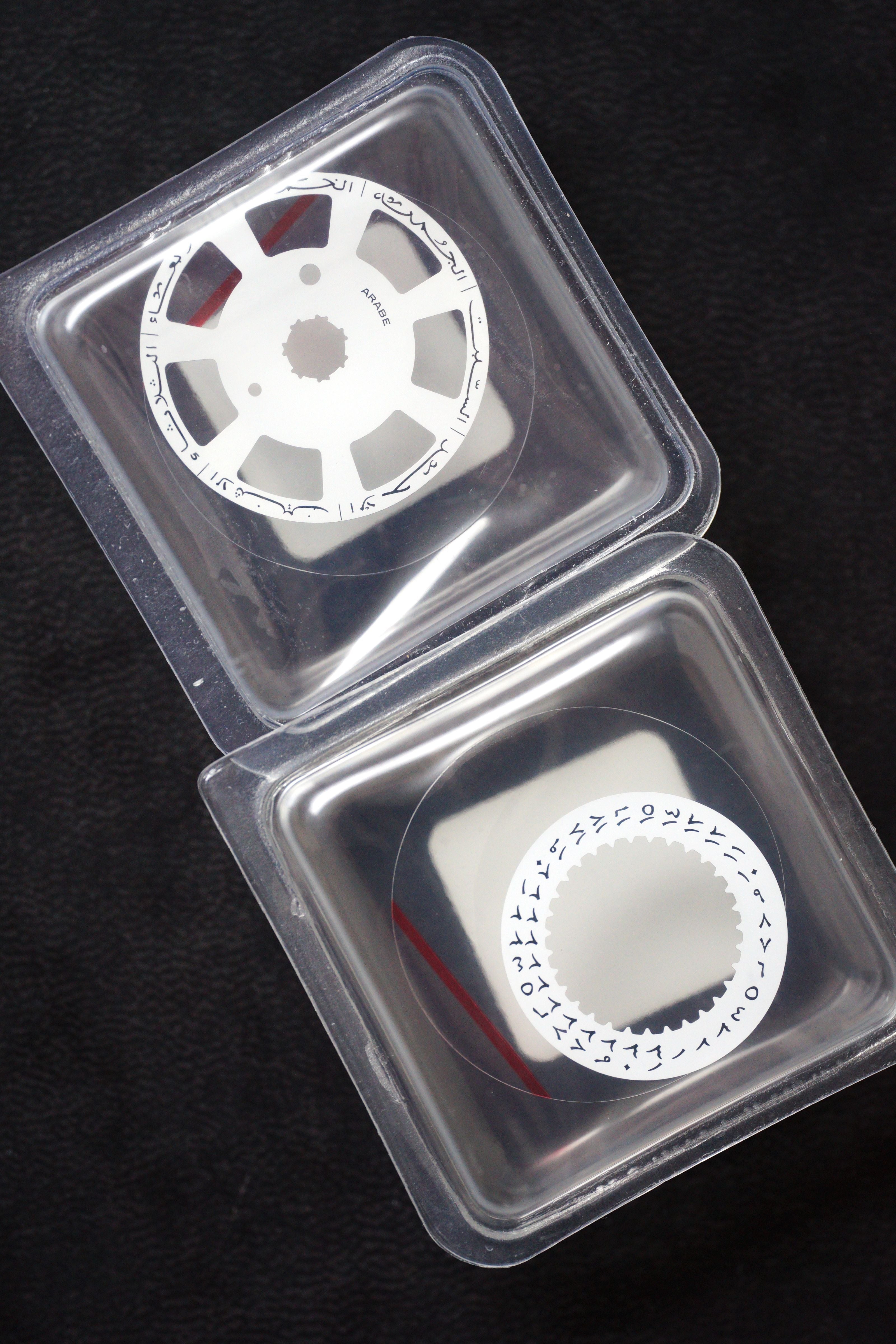 Cal 3255 Rolex NOS day & date disc white | white for Day-Date cal. 3255 arabic ...