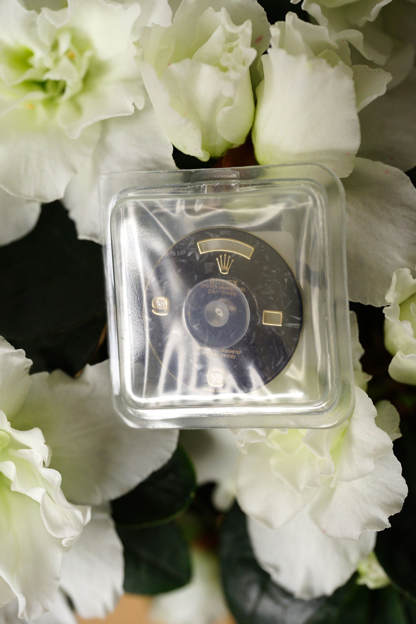 Rolex NOS Ammonite Diamant Zifferblatt (dial) für Day-Date 36 mm 18238 und andere im Blister