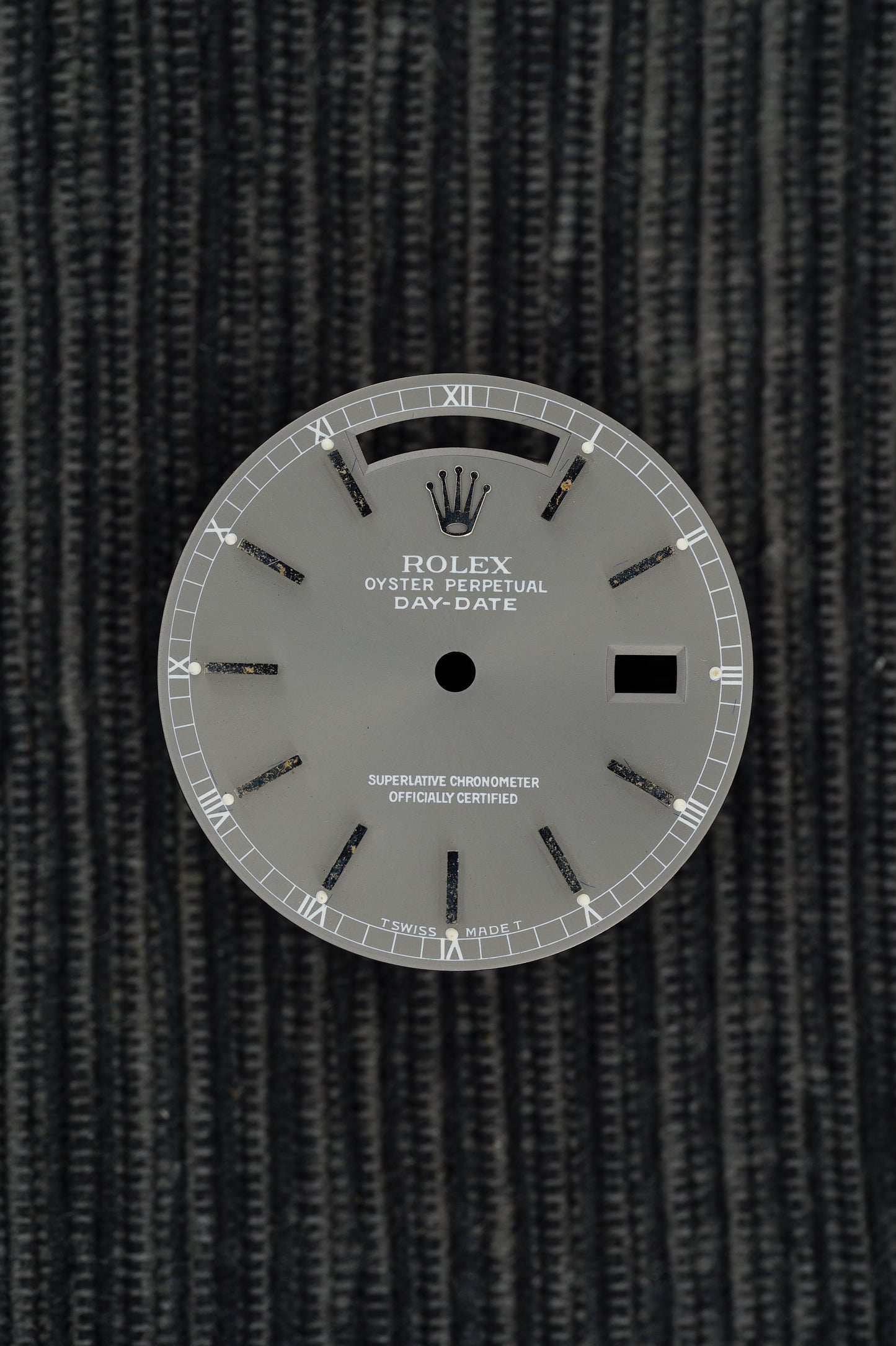 Rolex Zifferblatt grau (Ghost) für Day-Date 36 mm 18039 | 18239 Tritium