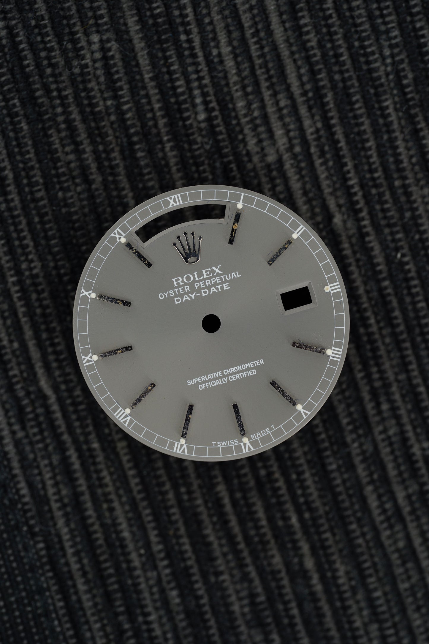 Rolex Zifferblatt grau (Ghost) für Day-Date 36 mm 18039 | 18239 Tritium