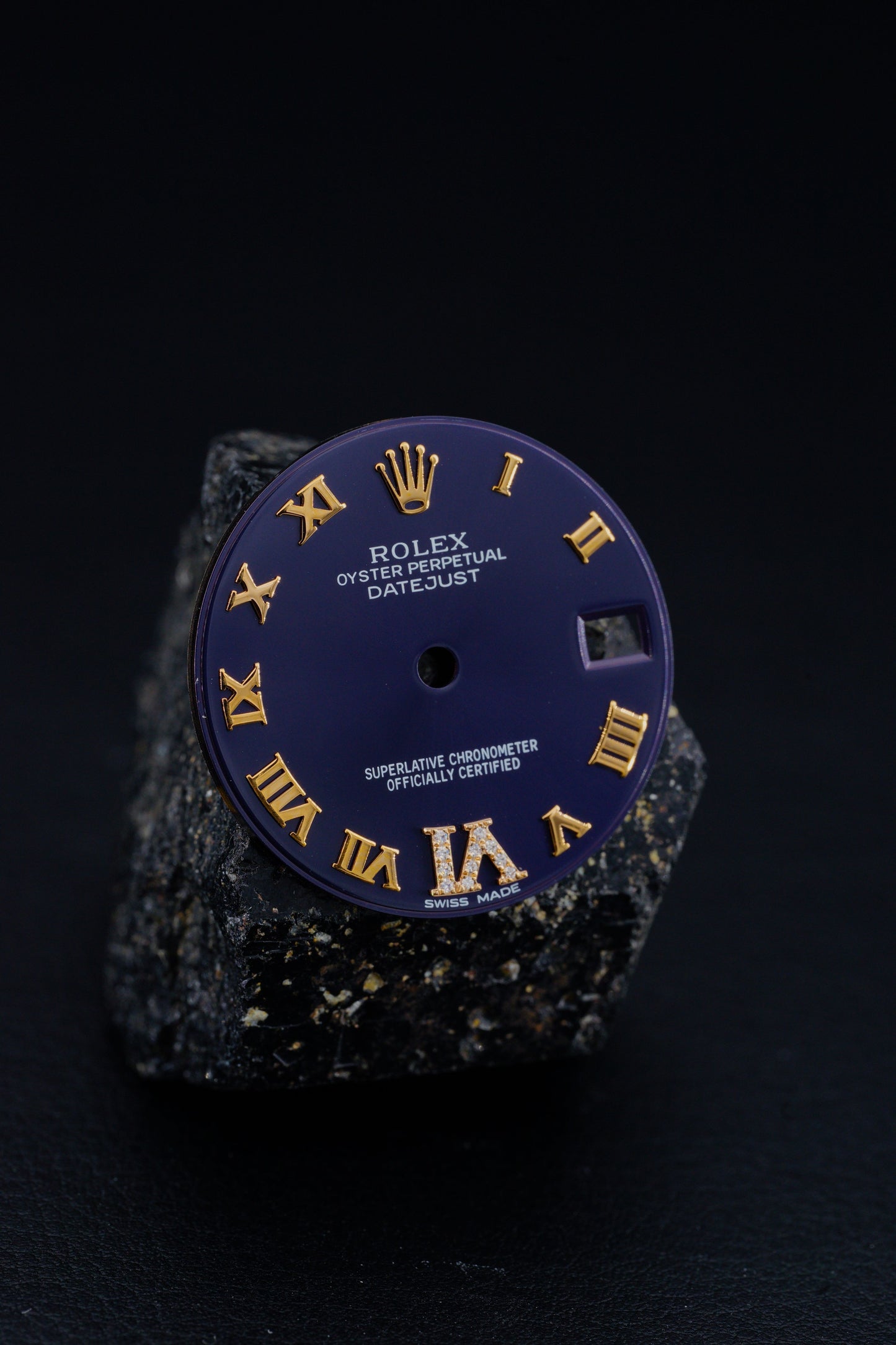 Rolex Diamant Zifferblatt Violet für OP Datejust 31 mm 178241 | 274271 | 278341 | 278275 | 81285 und andere
