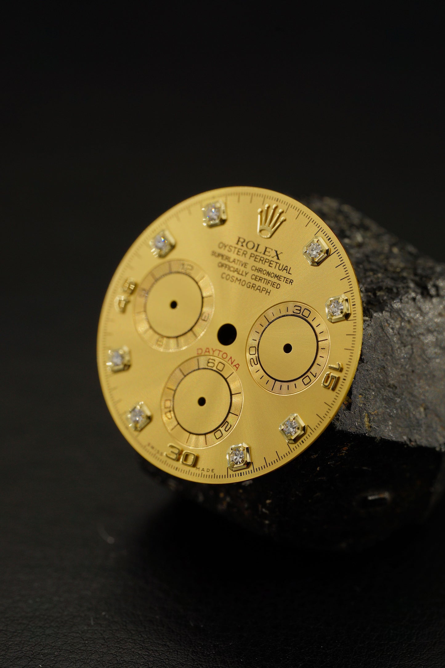 Rolex Diamant Zifferblatt Gold für Daytona 116523 | 116528 | 116503 | 116508