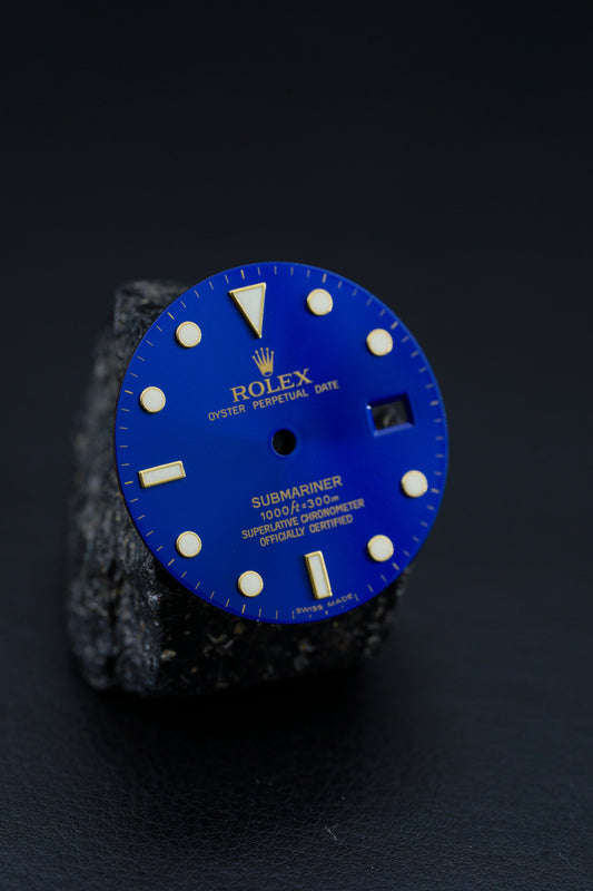 Rolex Blue Dial for Submariner 16803 | 16808 | 16613 | 16618 Luminova