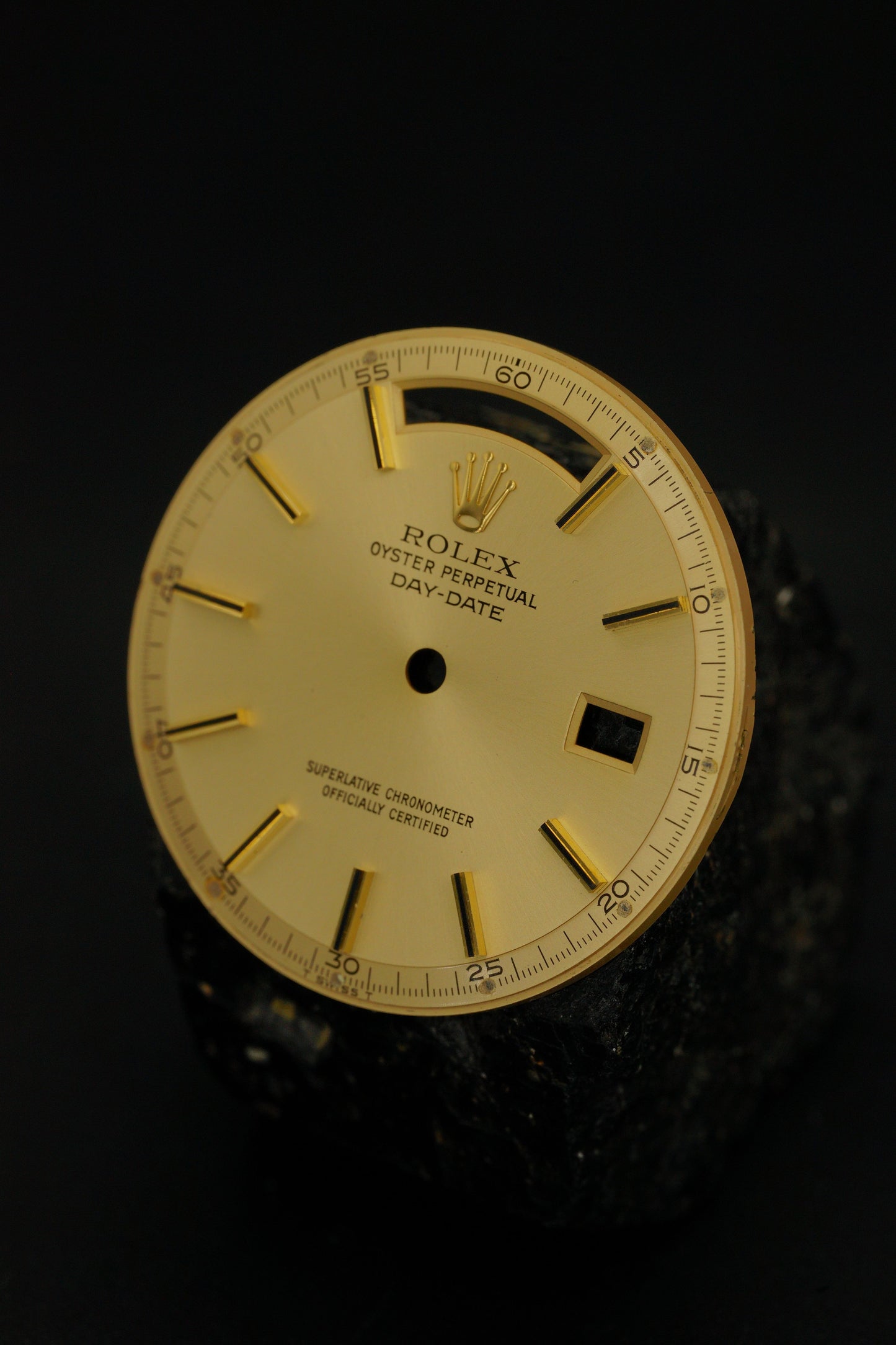 Rolex Champagner / Gold Zifferblatt für Gelbgold Day-Date 1803 Tritium