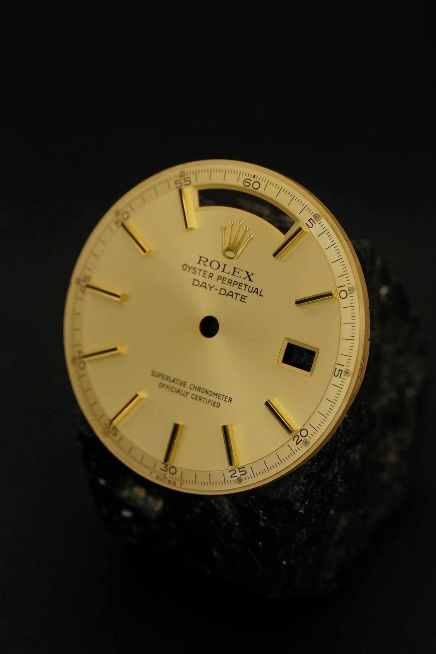 Rolex Champagner / Gold Zifferblatt für Gelbgold Day-Date 1803 Tritium