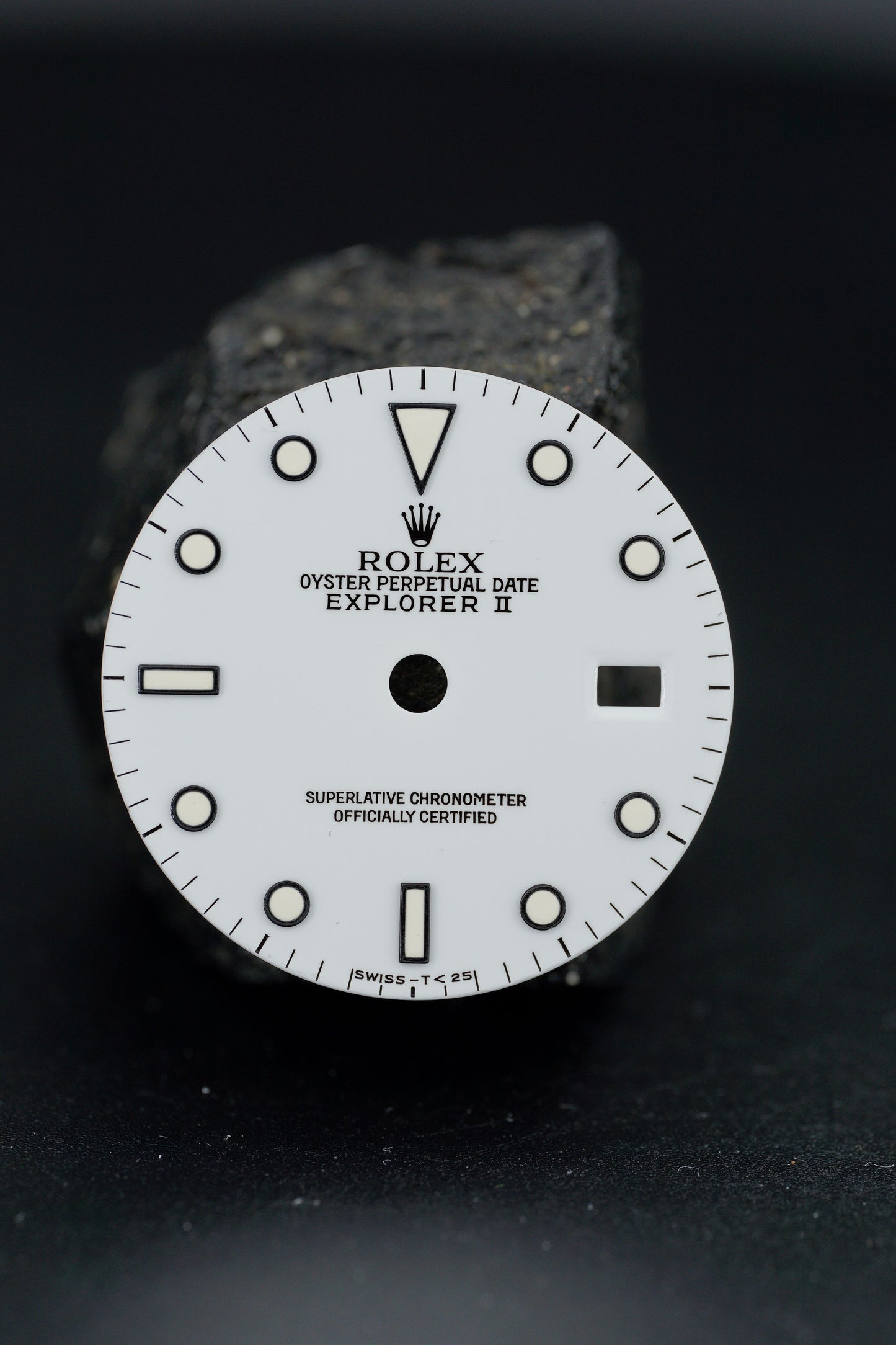 Rolex Dial for Explorer II 16570 | 16550 polar white Tritium