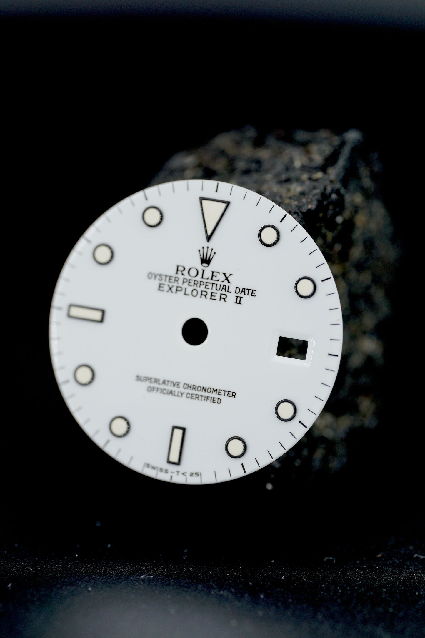 Rolex Zifferblatt für Explorer II 16570 | 16550 polar weiß Tritium