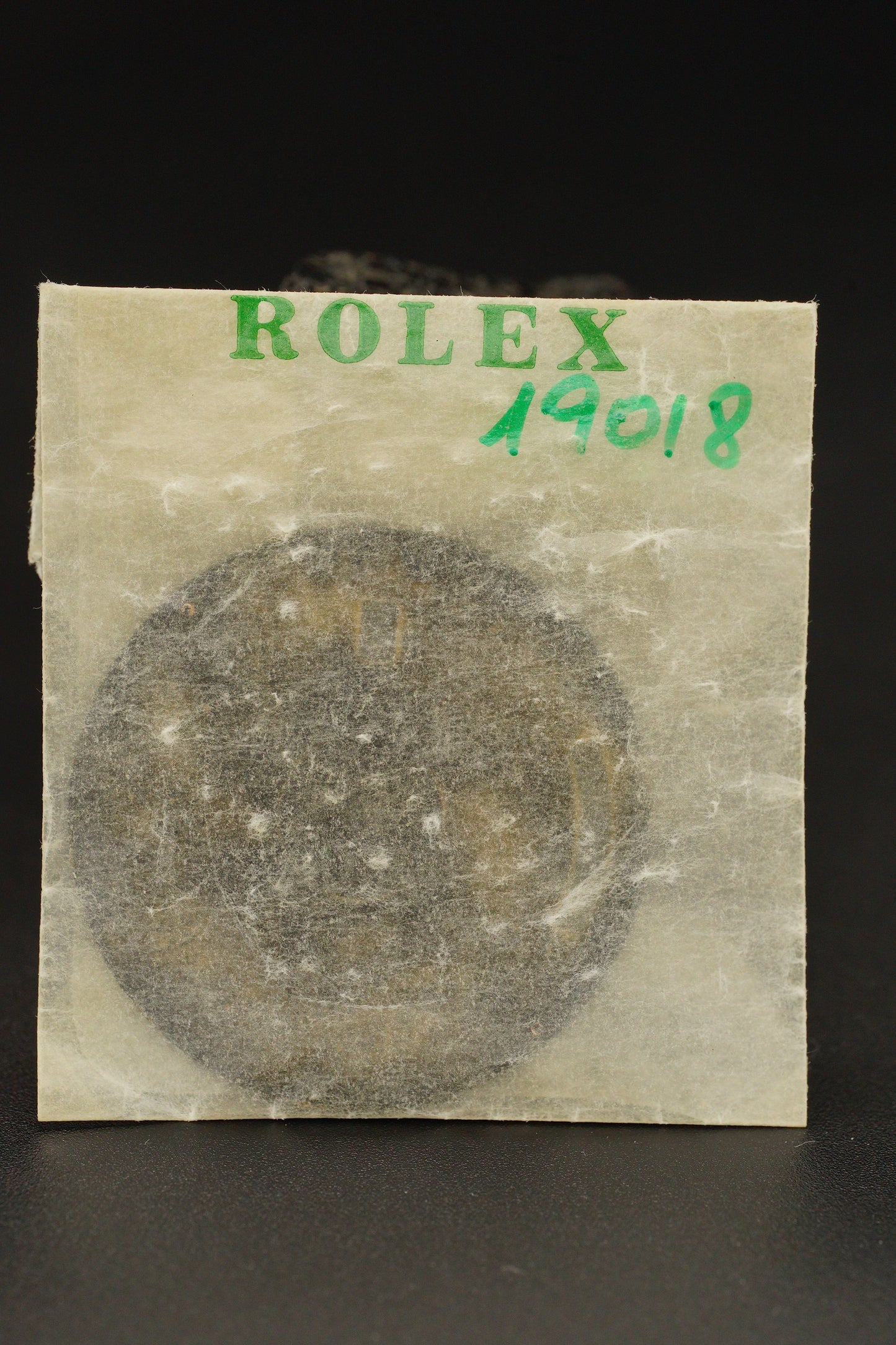 Rolex Zifferblatt schwarz Tritium für Oysterquartz Day-Date 36 mm 19018 | 19028 18kt Gelbgold
