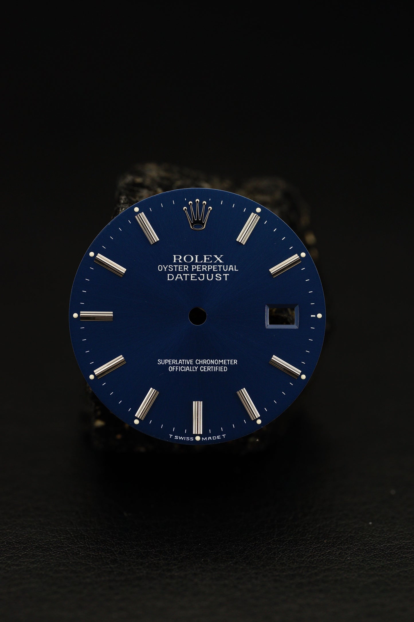 Rolex Zifferblatt Blau & Zeiger für OP Datejust 16014 | 16220 | 16234 | 16200 Tritium