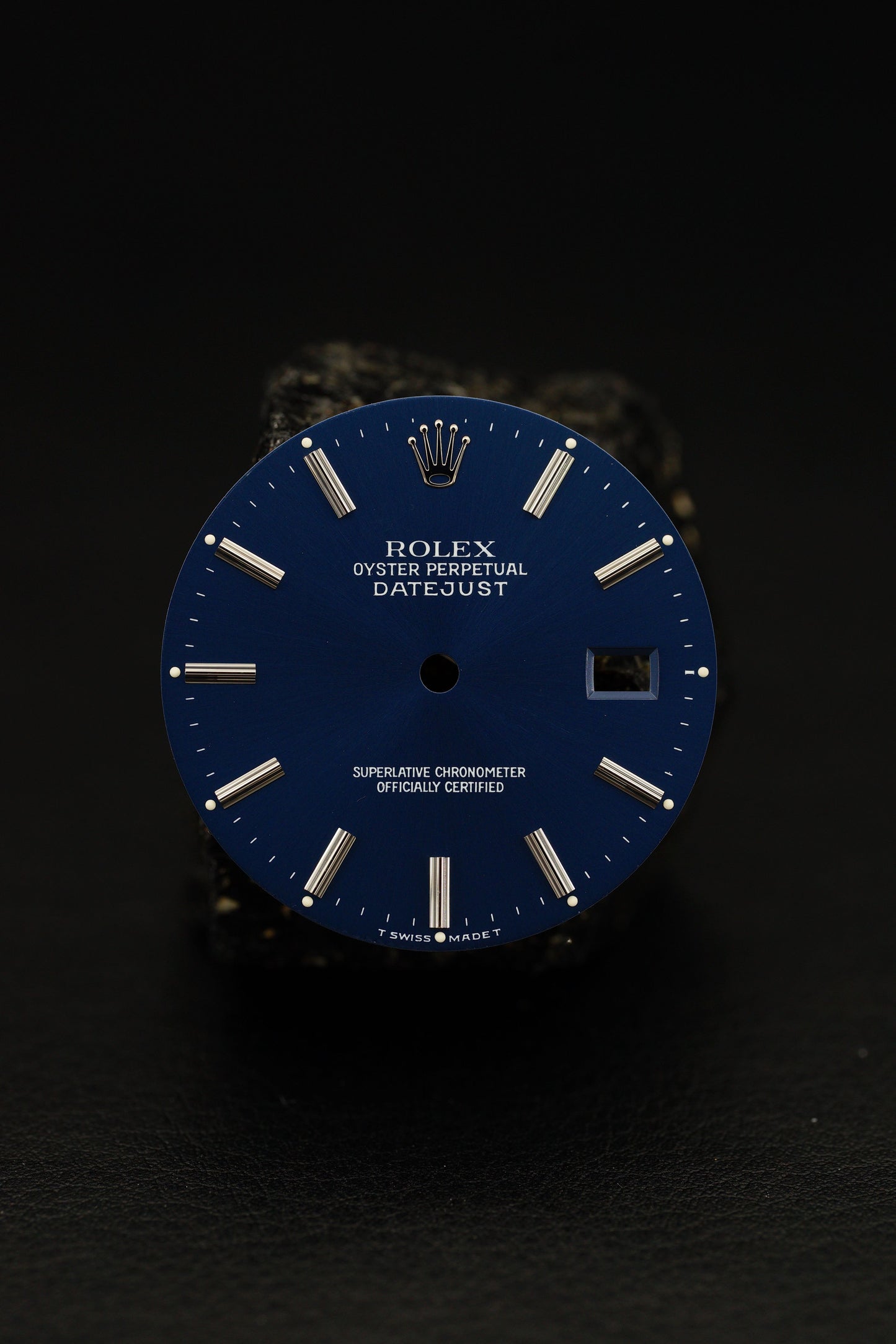 Rolex Zifferblatt Blau & Zeiger für OP Datejust 16014 | 16220 | 16234 | 16200 Tritium