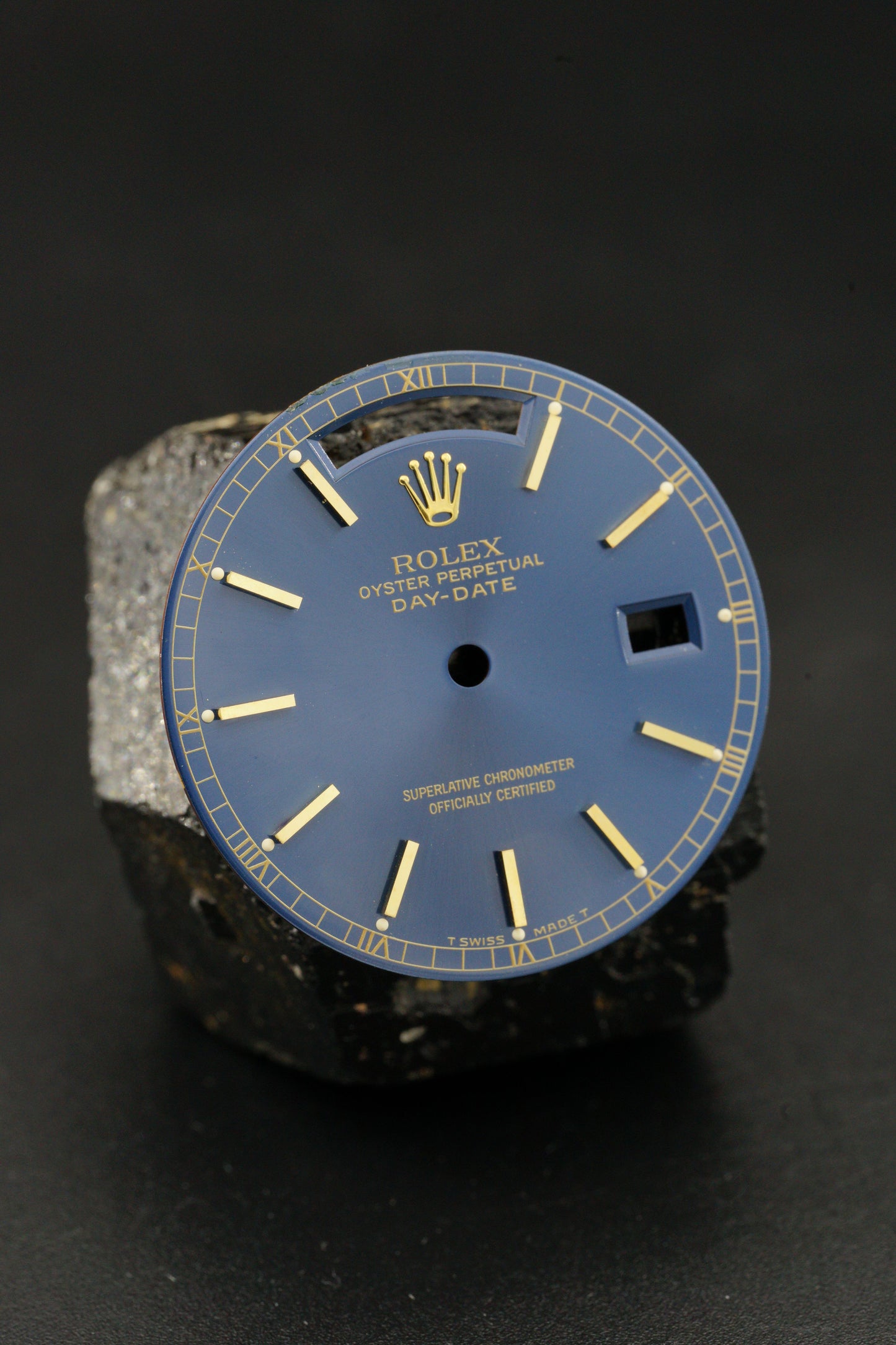 Rolex Zifferblatt Blau für Day-Date 36 mm 18238 / 18038 / 118238 und andere Tritium