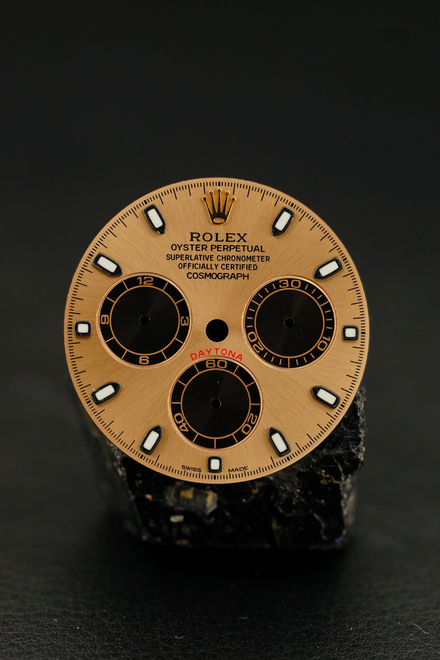 Rolex Zifferblatt für Cosmograph Daytona Rosegold 116505 | 116515 Chromalight