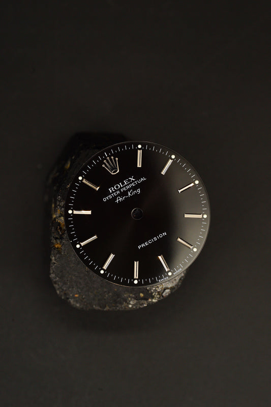 Rolex Black Dial for Air-King 14000 | 14010 Luminova