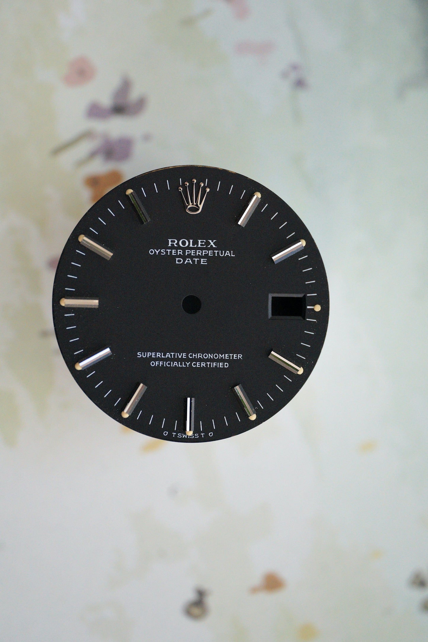 Rolex Black Matte Dial for Oyster Perpetual Date Ref. 1500