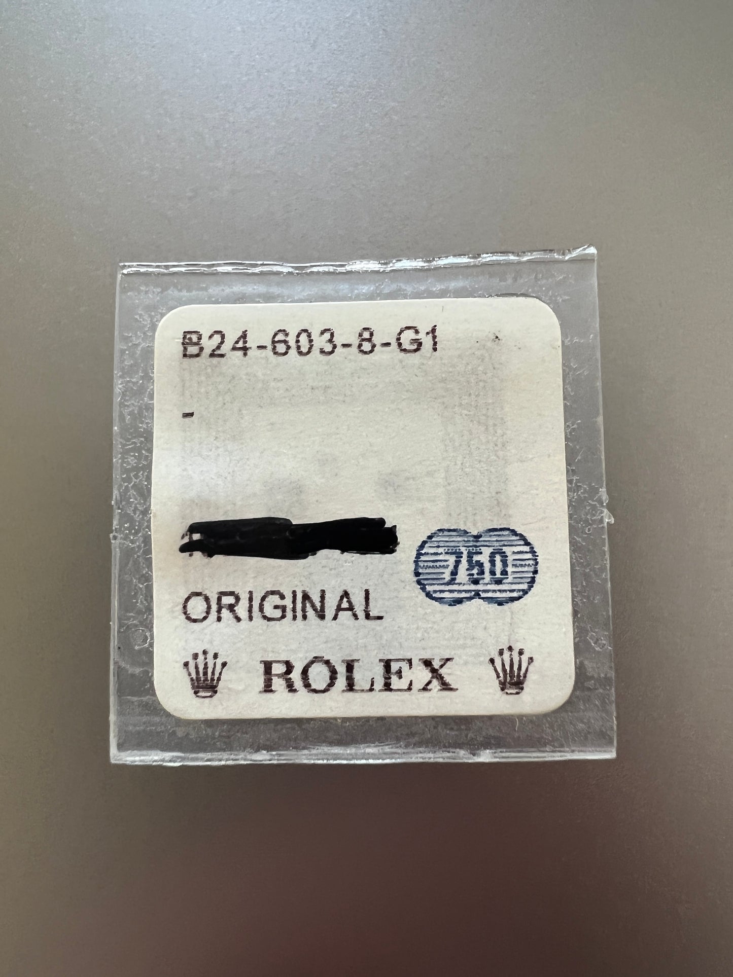 Rolex NOS Krone gelbgold 18 kt B24-603-8-G1