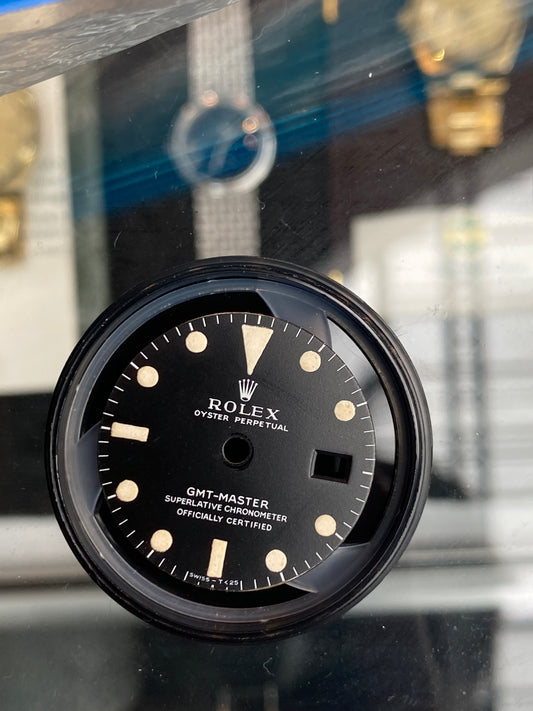 Rolex MKI "Long E" matte dial for GMT-Master 1675 Tritium 